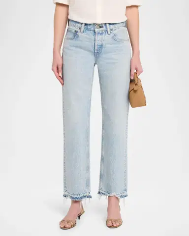Moussy Vintage Low-Rise Straight-Leg Jeans | Thumbnail 3
