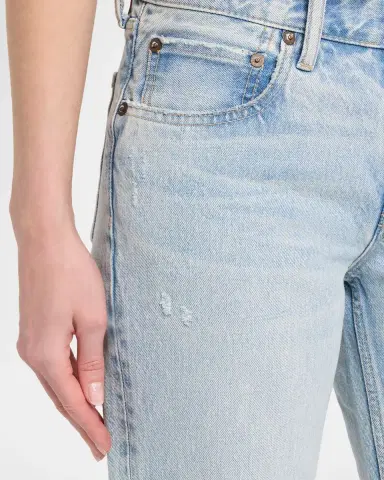 Moussy Vintage Low-Rise Straight-Leg Jeans | Thumbnail 4