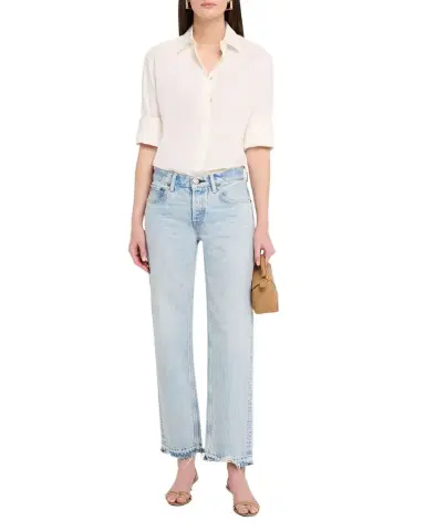 Moussy Vintage Low-Rise Straight-Leg Jeans | Thumbnail 1