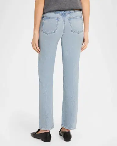 Moussy Vintage Mid-Rise Slim-Straight Jeans | Thumbnail 2