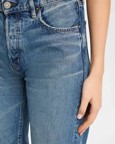 Moussy Vintage Wide-Leg Paneled Jeans | Thumbnail 4 Moussy Vintage Wide-Leg Paneled Jeans | Thumbnail 4
