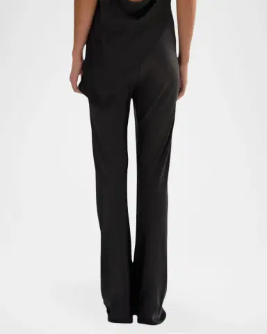 LAMARQUE Emile Straight-Leg Satin Pants | Thumbnail 2 LAMARQUE Emile Straight-Leg Satin Pants | Thumbnail 2