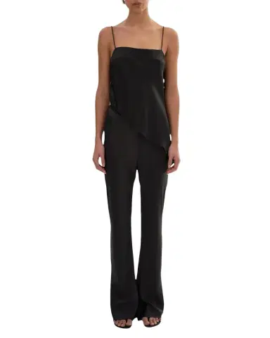LAMARQUE Emile Straight-Leg Satin Pants | Thumbnail 1 LAMARQUE Emile Straight-Leg Satin Pants | Thumbnail 1