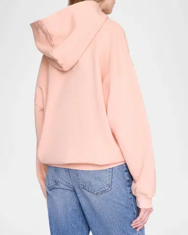 Anine Bing Harvey Embroidered Logo Hoodie | Thumbnail 2 Anine Bing Harvey Embroidered Logo Hoodie | Thumbnail 2