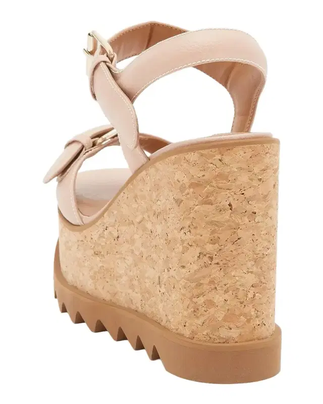 Stella McCartney 120mm Sneak-Elyse Vegan Leather Platform Sandals