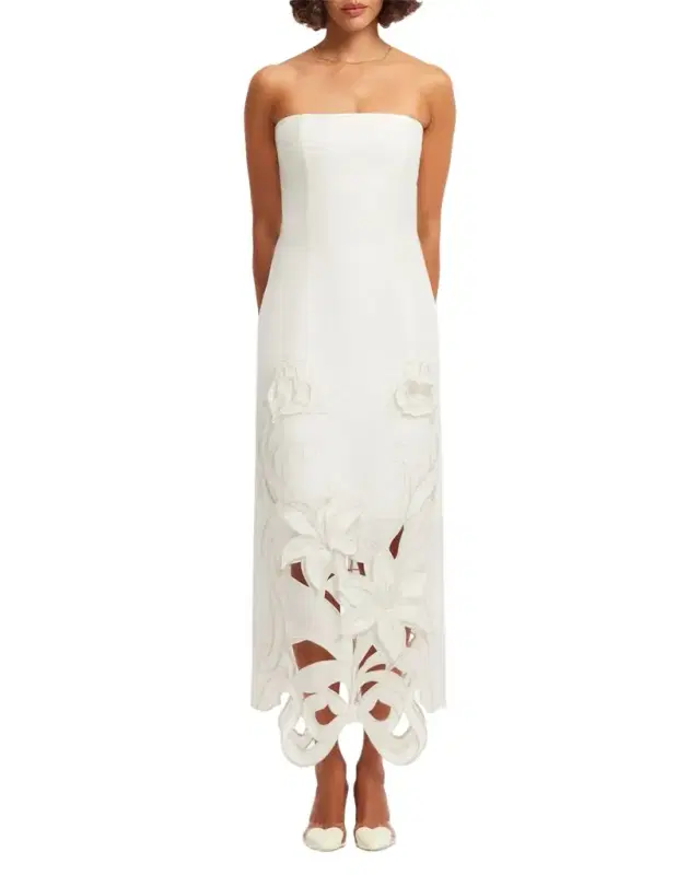 Rayna Applique Bustier Maxi Dress