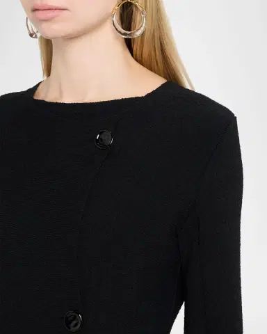 Proenza Schouler Sukki Boucle Collarless Jacket | Thumbnail 4