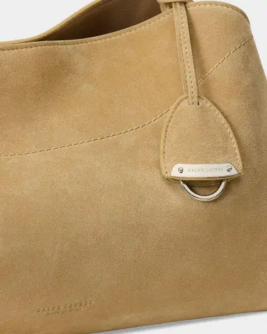 Ralph Lauren Collection The Ralph Suede Shoulder Bag | Thumbnail 5