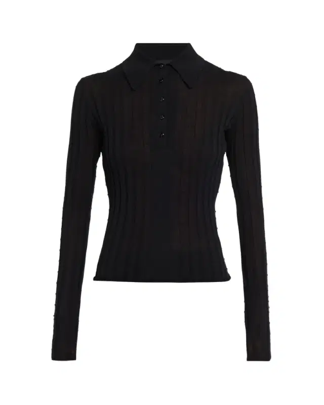 Proenza Schouler Monet Ribbed Top