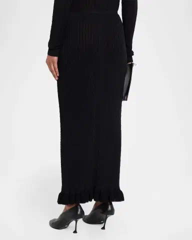 Proenza Schouler Monet Ribbed Maxi Skirt | Thumbnail 2 Proenza Schouler Monet Ribbed Maxi Skirt | Thumbnail 2