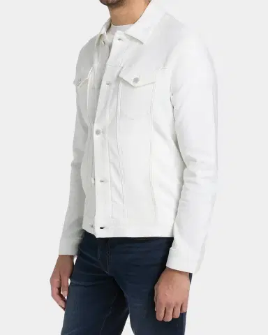 Monfrère Men's Dean Denim Trucker Jacket | Thumbnail 3