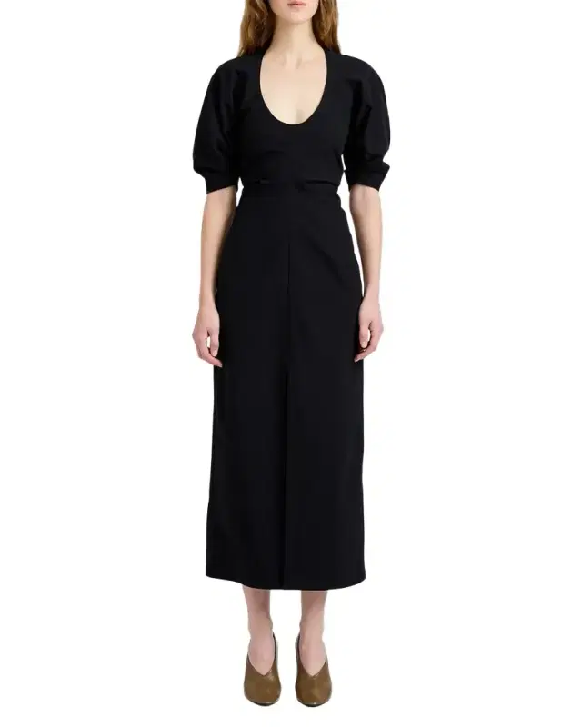 Proenza Schouler Clarissa Dress in Bi-Stretch Cotton Nylon