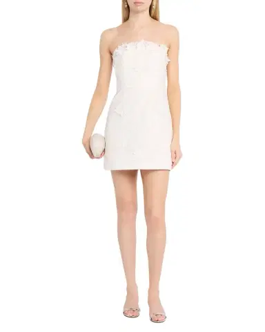 As It May Nerida Strapless Floral Applique Mini Dress | Thumbnail 1 As It May Nerida Strapless Floral Applique Mini Dress | Thumbnail 1