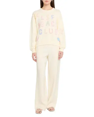 LoveShackFancy Kora Embroidered Cotton Pullover | Thumbnail 1