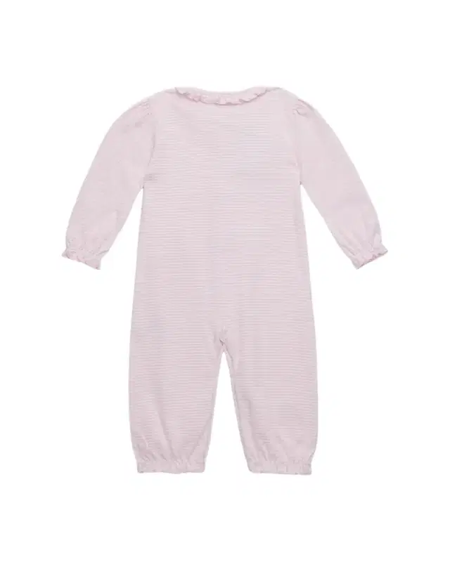 Kissy Kissy Girl 's Simple Stripes Cotton Playsuit, Size 0M-24M