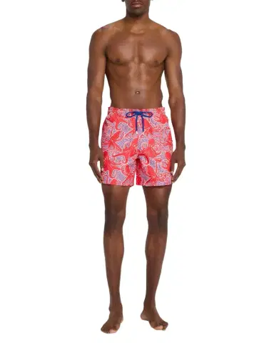 Vilebrequin Men's Hypnoptocus Nylon Swim Trunks | Thumbnail 1