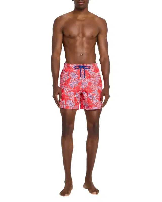 Vilebrequin Men's Hypnoptocus Nylon Swim Trunks