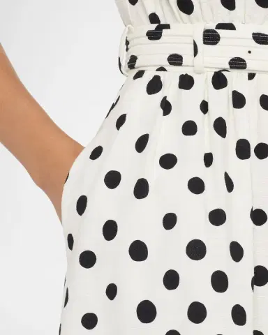 Saloni Jill Polka-Dot Midi Dress | Thumbnail 4 Saloni Jill Polka-Dot Midi Dress | Thumbnail 4