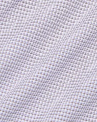 Canali Men's Cotton Mini-Check Classic Fit Sport Shirt | Thumbnail 5