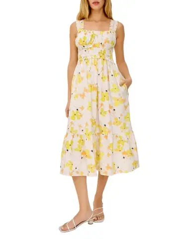 Rails Rafaella Floral Sleeveless Midi Dress | Thumbnail 1 Rails Rafaella Floral Sleeveless Midi Dress | Thumbnail 1