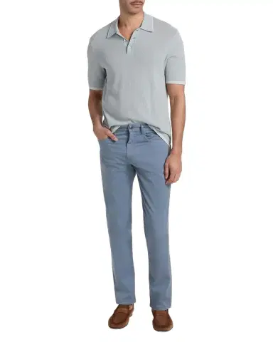 Canali Men's Cotton Slim Straight Leg Five-Pocket Pants | Thumbnail 1