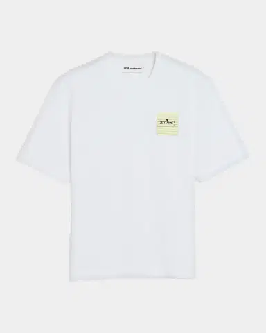 Ami Paris Men's Cotton Je T 'Aime Note T-Shirt | Thumbnail 2