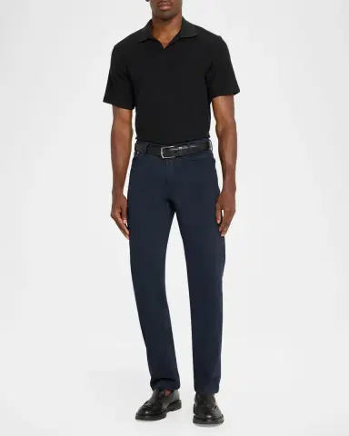 FRAME Men's Jacquard Polo Shirt | Thumbnail 2