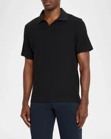 FRAME Men's Jacquard Polo Shirt | Thumbnail 4