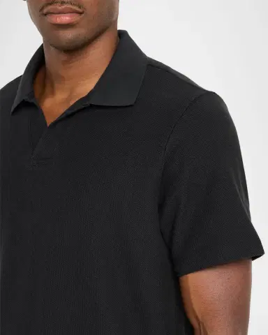 FRAME Men's Jacquard Polo Shirt | Thumbnail 6