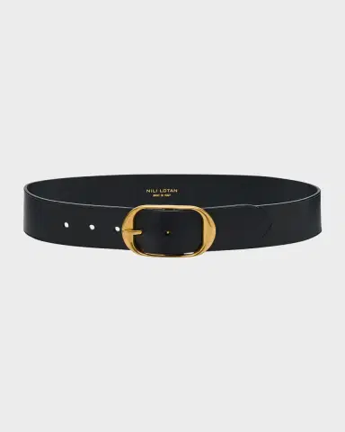 Nili Lotan Nili Leather Belt | Thumbnail 2 Nili Lotan Nili Leather Belt | Thumbnail 2