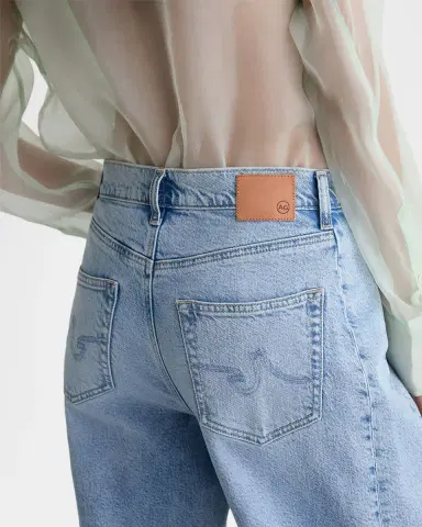AG Jeans Hattie High-Rise Barrel Jeans | Thumbnail 4