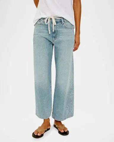 RAILS Angeleno Cropped Drawstring Jeans | Thumbnail 3