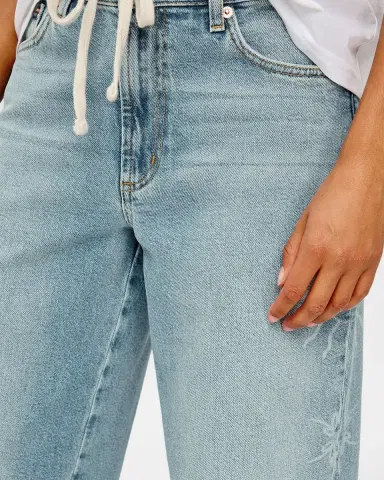 RAILS Angeleno Cropped Drawstring Jeans | Thumbnail 4