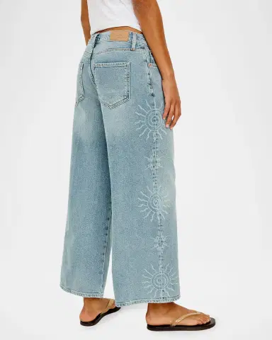 RAILS Angeleno Cropped Drawstring Jeans | Thumbnail 6