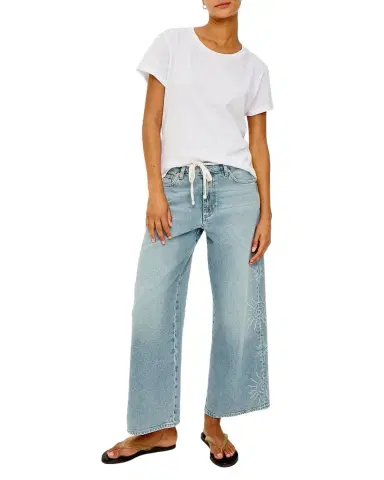 RAILS Angeleno Cropped Drawstring Jeans | Thumbnail 1