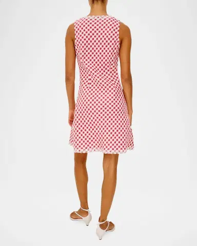 RAILS Bex Gingham Eyelet Mini Dress | Thumbnail 2
