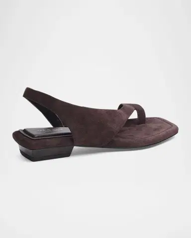 rag & bone Liv Suede Flat Toe-Ring Sandals | Thumbnail 2 rag & bone Liv Suede Flat Toe-Ring Sandals | Thumbnail 2