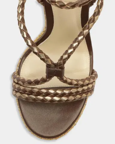 Alexandre Birman 100mm Elba Wedge Sandals | Thumbnail 2 Alexandre Birman 100mm Elba Wedge Sandals | Thumbnail 2