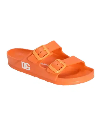 Dolce & Gabbana Girl 's Logo Slide Sandal, Kids | Thumbnail 1
