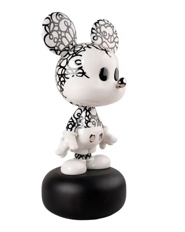 Lladro Mickey Mouse (Graffiti) Sculpture