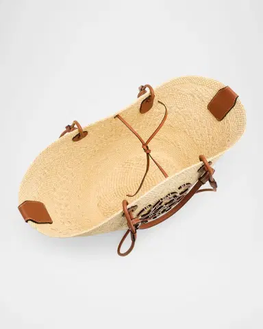 Loewe Anagram Woven Palm Leaf Basket Tote Bag | Thumbnail 3 Loewe Anagram Woven Palm Leaf Basket Tote Bag | Thumbnail 3
