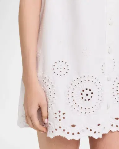Frame The Eyelet Play Dress | Thumbnail 4 Frame The Eyelet Play Dress | Thumbnail 4