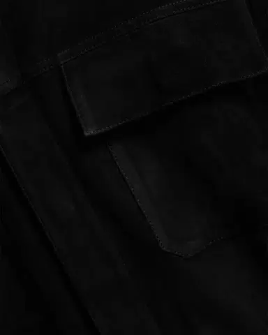 Vince Men 's Suede Snap-Front Shirt Jacket | Thumbnail 5 Vince Men 's Suede Snap-Front Shirt Jacket | Thumbnail 5