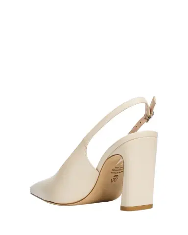 Stuart Weitzman 85mm Stassi Leather Slingback Pumps | Thumbnail 1 Stuart Weitzman 85mm Stassi Leather Slingback Pumps | Thumbnail 1