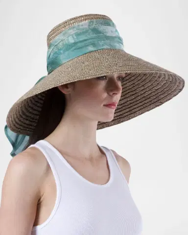 Eugenia Kim Mirabel Straw Wide-Brim Sun Hat | Thumbnail 3 Eugenia Kim Mirabel Straw Wide-Brim Sun Hat | Thumbnail 3