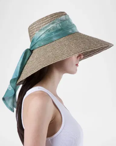 Eugenia Kim Mirabel Straw Wide-Brim Sun Hat | Thumbnail 5 Eugenia Kim Mirabel Straw Wide-Brim Sun Hat | Thumbnail 5