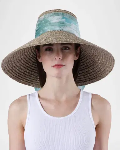 Eugenia Kim Mirabel Straw Wide-Brim Sun Hat | Thumbnail 7 Eugenia Kim Mirabel Straw Wide-Brim Sun Hat | Thumbnail 7