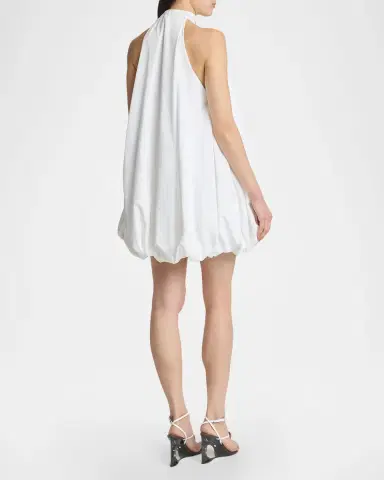 Alaïa Cotton Poplin Bubble Mini Dress | Thumbnail 2 Alaïa Cotton Poplin Bubble Mini Dress | Thumbnail 2