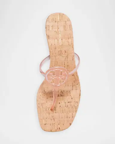 Tory Burch Miller Jelly Kitten-Heel Sandals | Thumbnail 2