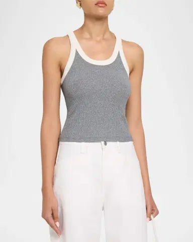 rag & bone The Essential Ribbed Tank Top | Thumbnail 3